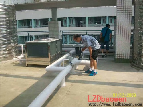 School hot water insulation pipe